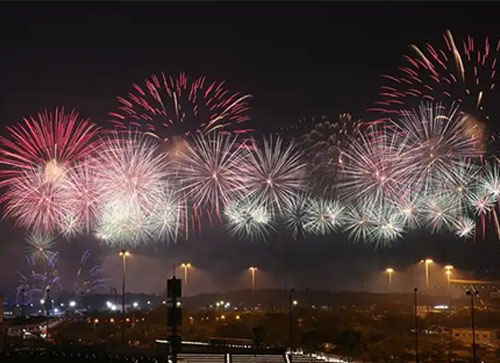 忻城县焰火晚会